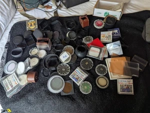 Massive Assortment of Lens Filters, Filter Holders, Adapter rings & Lens Hoods. - Picture 1 of 9