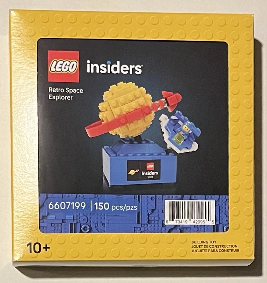 Lego 6607199 Retro Space Explorer Insider Exclusive New & Sealed In Hand - Image 1 of 2
