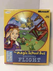 Microsoft Magic School Bus Discovers Flight – PC/Mac CD-ROM – NEW Sealed - Picture 1 of 3