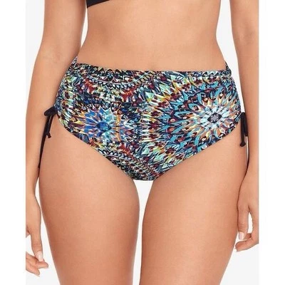 Traje de baño para mujer Skinny Dippers Motley Transformer parte inferior de bikini cintura alta S Foto 1 de 4