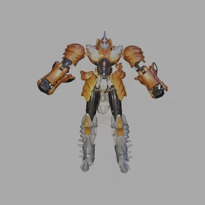 Transformers Grimlock Actionfigur Hasbro SA Tomy Dino Tier silber braun - Bild 1 von 4