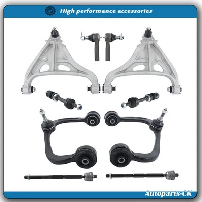 Front Upper Lower Control Arms Kit For Ford F-150 Lincoln Mark LT 06-08 Durable - Image 1 of 4