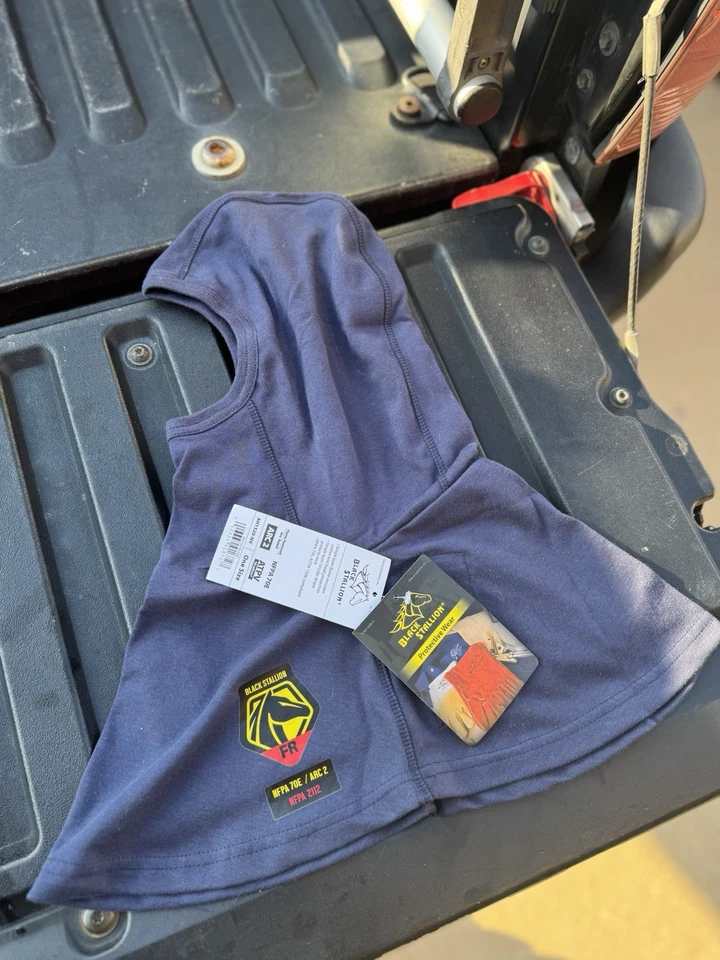 Black Stallion Ah1520 TruGuard 200 Arc Rated FR Cotton Balaclava One S