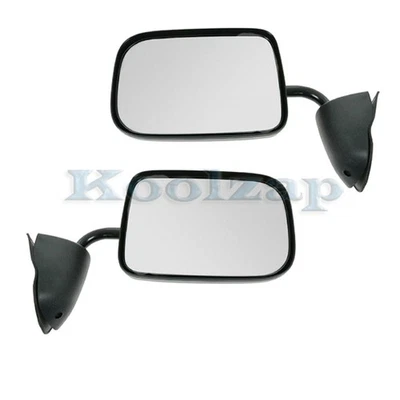 JUEGO DE PARES DE ESPEJOS RETROVISORES PLEGABLES MANUALES 6X9 VIDRIO PARA FURGONETA 94-97 SERIE B Foto 1 de 4