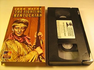 VHS Western Movie THE FIGHTING KENTUCKIAN John Wayne [Z11] - Imagen 1 de 2