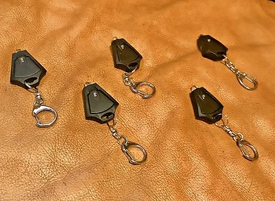 MICRO LIGHT GUY 5 PACK FLASHLIGHT LED KEYCHAIN -Camping Torch Rave Promotional - Image 1 of 4