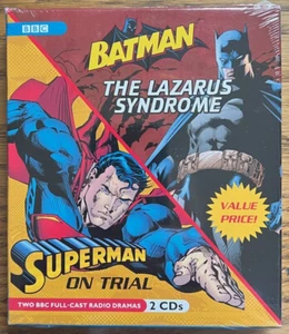 BBC Batman: The Lazarus Syndrome & Superman: On Trial ~ Brand New ~ Sealed - Picture 1 of 2