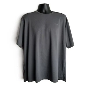 Reebok PlayDry Performance Shirt XXL Gray Moisture Wicking Athletic Gym Training - Picture 1 of 8