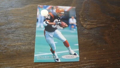 1995 UPPER DECK # 77 SP CHAMPIONSHIP SERIES DARNAY SCOTT  FOOTBALL CARD - Image 1 of 2