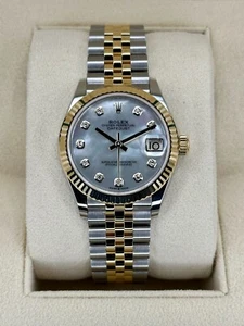 NEW 2025 Rolex Datejust 31mm 278273 Jubilee MOP Diamond Dial - Picture 1 of 10
