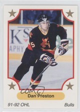 1991-92 7th Inning Sketch OHL Dan Preston #103