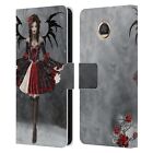 OFFICIAL NENE THOMAS GOTHIC LEATHER BOOK WALLET CASE FOR MOTOROLA PHONES