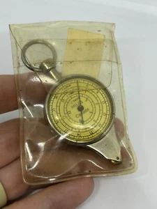 Antique Inches to Miles Cm Km Conversion Converter Tool American Map Co Germany - Picture 1 of 8