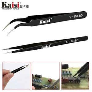 X2 iPhone BGA Tweezers Micro Soldering Nand Tweezers Precision Tweezers Kaisi - Picture 1 of 9