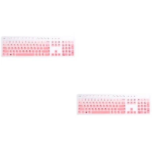 2 pcs Silicone Keyboard Protective Film Compatible for Dell KB216 Wired - Picture 1 of 12