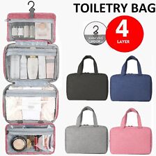Large Hanging Hook Toiletry Bag Waterproof Travel Makeup Cosmetic Organizer Case