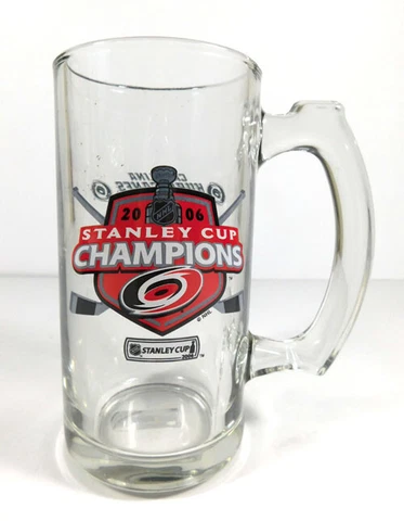 2006 Stanley Cup Carolina Hurricanes Glass Mug Cover