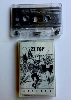 ROCK ZZ TOP ANTENNA CASSETTE TAPE LIGHTLY USED 1994 EXCELLENT - Image 1 of 3
