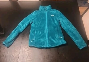 The North Face Women's Green Long Sleeve Full Zip Fleece Jacket Size XS - Picture 1 of 6
