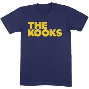 The Kooks Logo T-Shirt Blue New - Picture 1 of 1