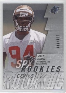 2009 SPx Silver /399 Kyle Moore #219 Rookie RC
