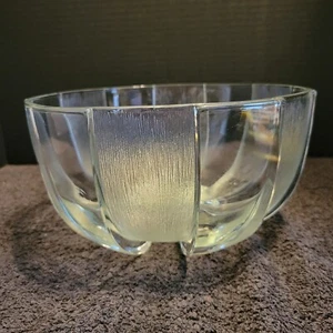 Vintage REIMS France Heavy Cut Glass Crystal Bowl - Picture 1 of 7