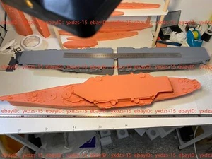 3d Printed 1/350 Uss Battleship Louisiana (full Hull/waterline) - Picture 1 of 9