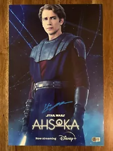 Hayden Christensen ‘Star Wars’ Signed 12x18 Photo 'Anakin Skywalker' Beckett - Picture 1 of 4