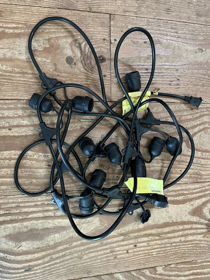 Feit Electric 20-ft 10-light Clear Glass-shade Incandescent String Lights