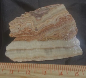 Rolling Hills Dolomite riesige Platte Wüstensandsturmmuster 212 Gramm oder 7,5 Oz - Bild 1 von 7