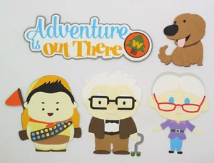 UP Carl Ellie Russell Title Dog Dug Paper Die Cut Scrapbook Embellishment - Picture 1 of 16