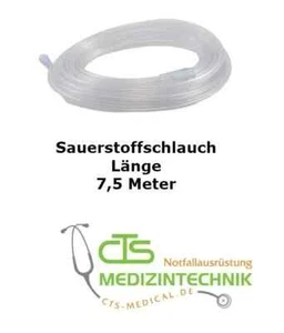 Sauerstoffschlauch 7,5 meter lang Verlängerung für Sauerstoff Schlauch 02 NEU - Bild 1 von 2