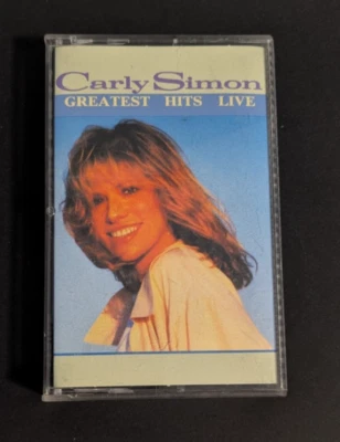 Carly Simon: Greatest Hits Live (Cassette Tape, 1988) Arista Records - Image 1 of 4