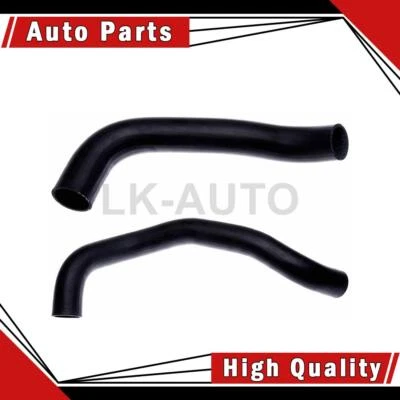 2 верхних нижних шланга охлаждающей жидкости радиатора подходят для Ford E-350 Club Wagon 6,0 л - Изображение 1 из 4