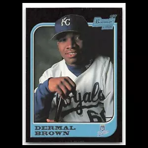 Dermal Brown Rookie #311 1997 Bowman Kansas City Royals Baseball Card MLB NM - Picture 1 of 3