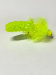 3 Bright Green Blobs Fishing Trout Flies Size 10 - Picture 1 of 2