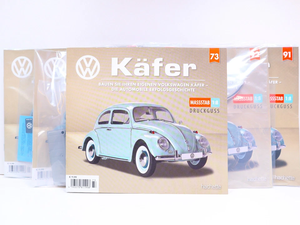 Hachette Volkswagen VW Escarabajo 1:8 div. Ediciones a elegir 1-104