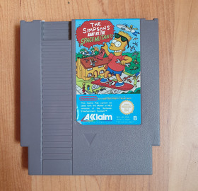 The Simpsons: Bart vs. The Space Mutants &ndash; Nintendo NES - l&auml;uft!