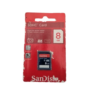 SanDisk SDHC 8 GB Memory Card Class 10 High Speed Flash Storage for Cameras PC - Picture 1 of 12