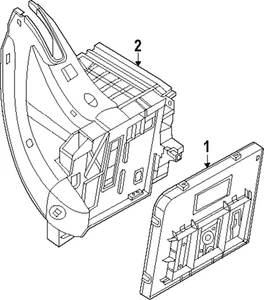 Genuine Volkswagen Control Module 5WA-937-086-BB - Picture 1 of 1