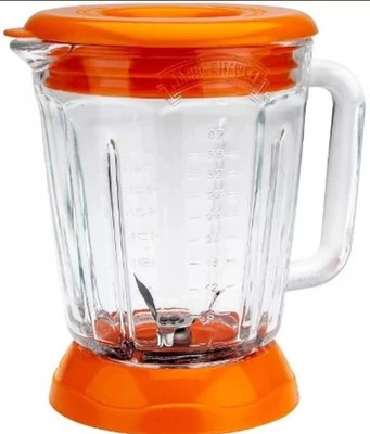Tarro de plástico Margaritaville Ad3800 con tapa jarra de repuesto, naranja tropical Foto 1 de 4