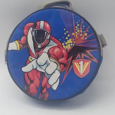 Power Rangers Lightspeed Lunch Box Round Clips To Backpack (Not Included) - Image 1 of 4