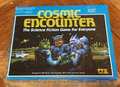 Cosmic Encounter West End Games (1986) Vintage Sci-Fi Game Complete Unpunched EX - Image 1 of 4
