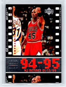 1999 MJ Retires Career Highlights 4x6 Jumbos Box Set #10 Michael Jordan HOF - Picture 1 of 2