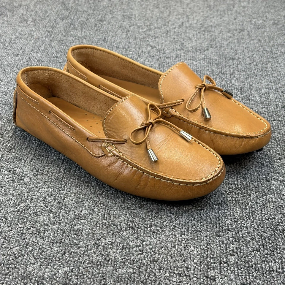 Mocasines Mercanti Fiorentini Talla 8 B Moc Puntera Zapatos para Conducir Mocasines Corbata Brasil Foto 1 de 4
