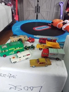 Vintage Lesney Matchbox King Size Lot of Seven, Horse Truck, Ambulance & Others - Picture 1 of 24