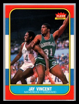 Jay Vincent 1986-87 Fleer Dallas Mavericks Foto 1 de 2