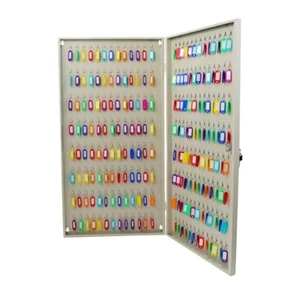 Key Organizer Box Key Cabinet Lock Box Wall Mount Office Business Home Storage - Picture 1 of 6