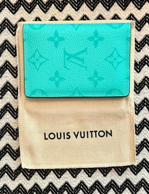 Nuevo Louis Vuitton Taigarama Miami Verde Monograma Bolsillo Organizador Cartera M30893 Foto 1 de 4