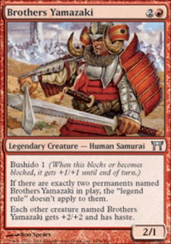 Brothers Yamazaki (A) - Champions of Kamigawa #160b/306 MTG Magic The Gathering - Image 1 of 1